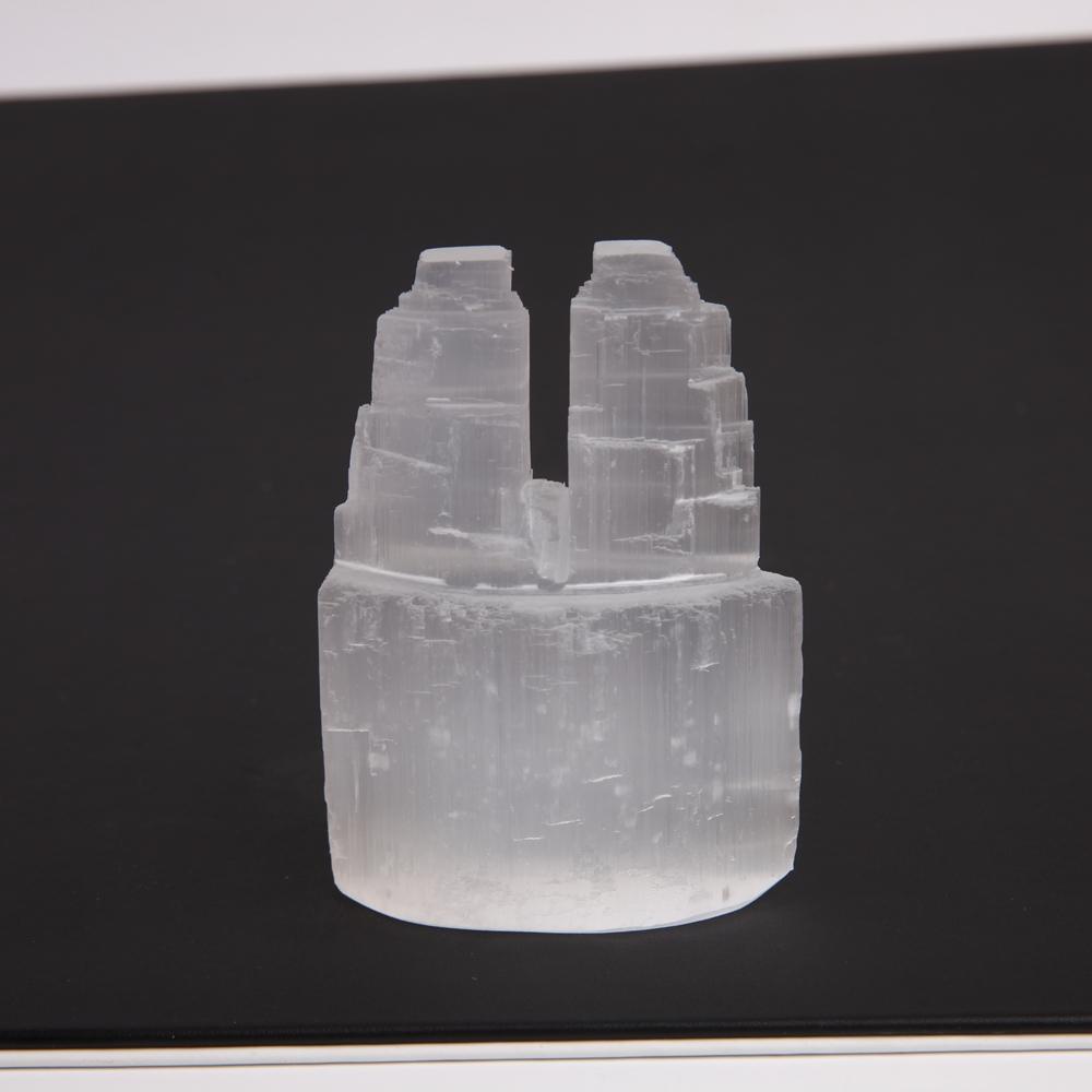 Selenite Double Twin Tower Crystal wholesale suppliers