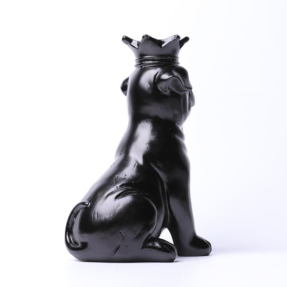 Resin Dog Statue Stand