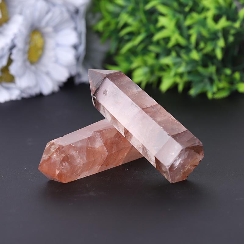 Wholesale Natural High Quality Fire Quartz Crystal Point Crystal wholesale suppliers