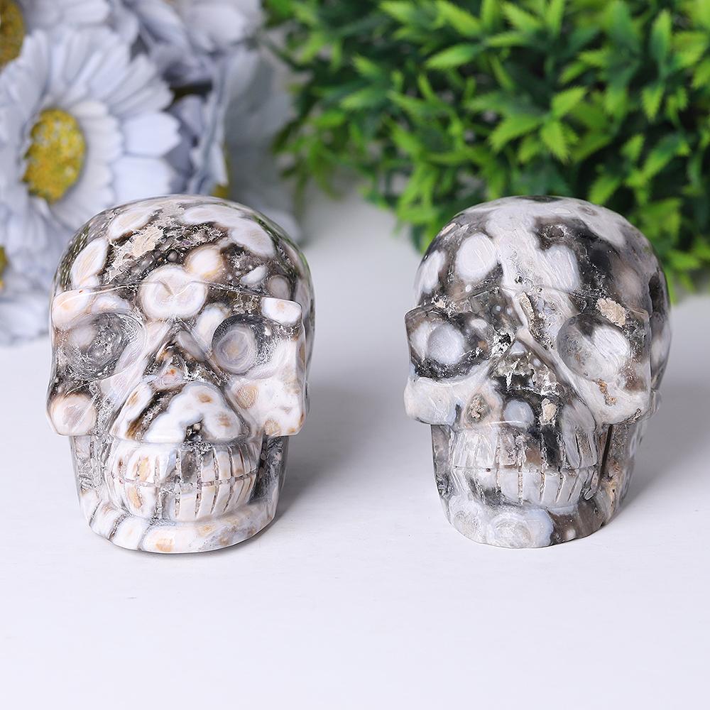 Ocean Jasper Crystal Skull Carvings Crystal wholesale suppliers