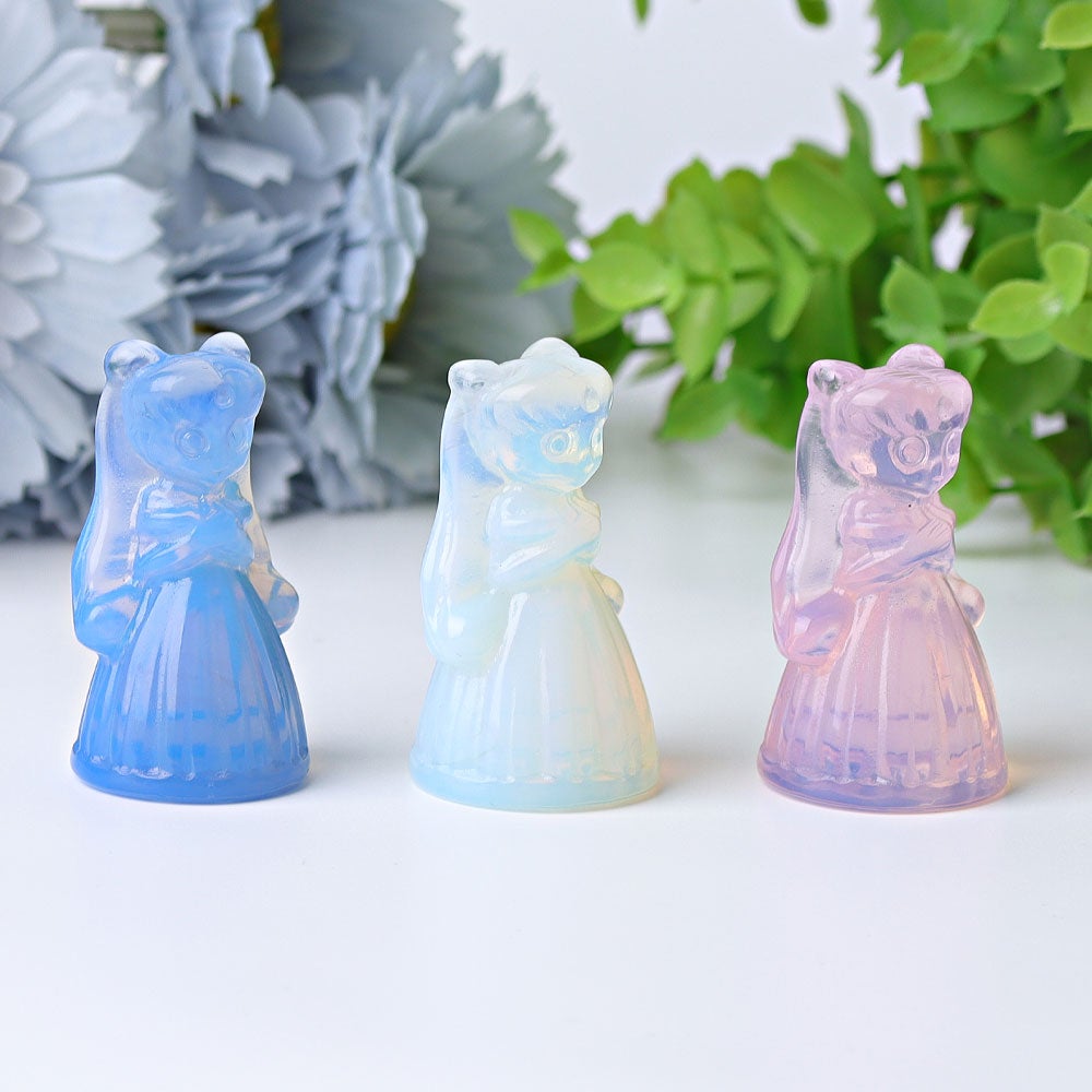 1.9" Opalite Princess Serenity Crystal Carvings Crystal wholesale suppliers