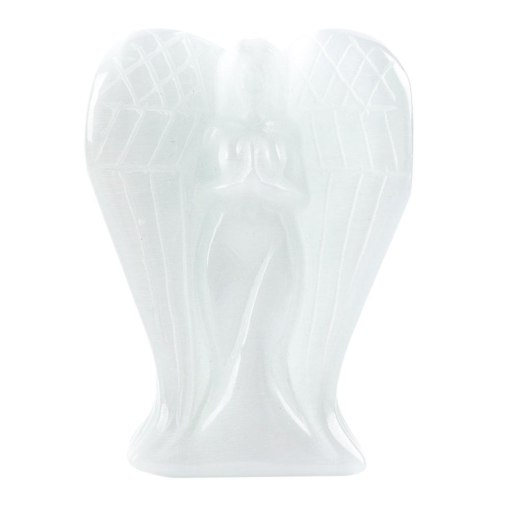 Hand Carved Cat Eye Crystal Angel Figurine Statue Crystal wholesale suppliers
