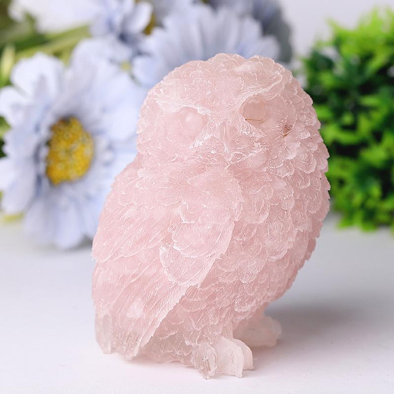 4" Owl Resin Crystal Carvings Crystal wholesale suppliers