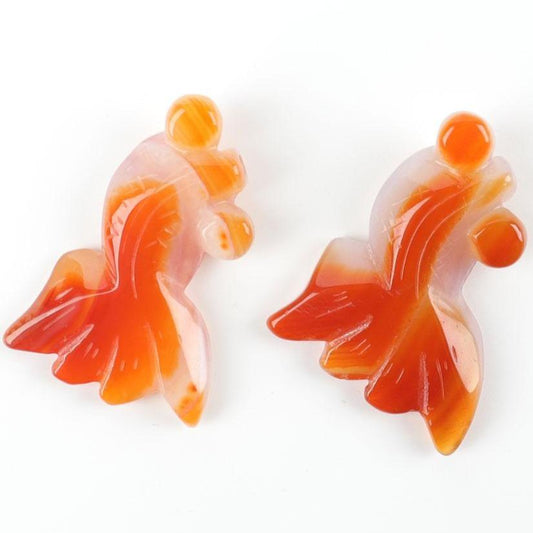 Carnelian Goldfish Pendant Crystal wholesale suppliers