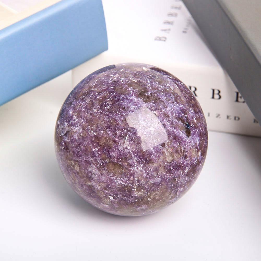 2.85” Lepidolite Sphere Crystal wholesale suppliers