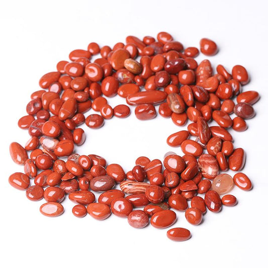 0.1kg 15-20mm Natural Red Jasper Tumbles Crystal wholesale suppliers