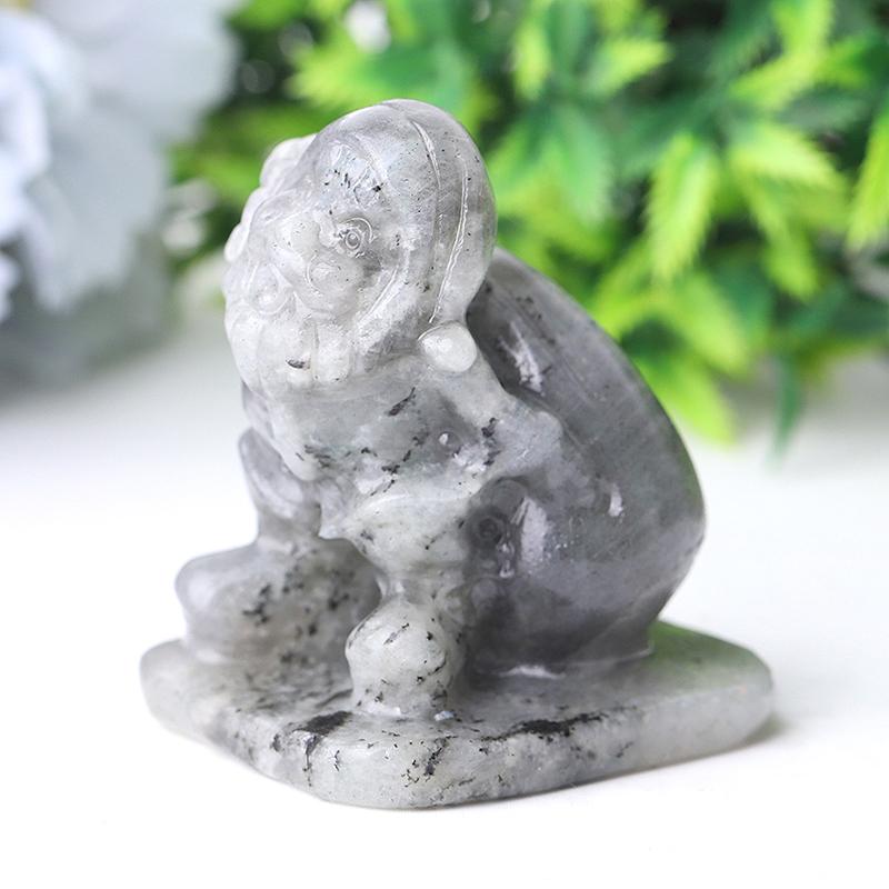 2.2" Labradorite Santa Claus Crystal Carvings Crystal wholesale suppliers