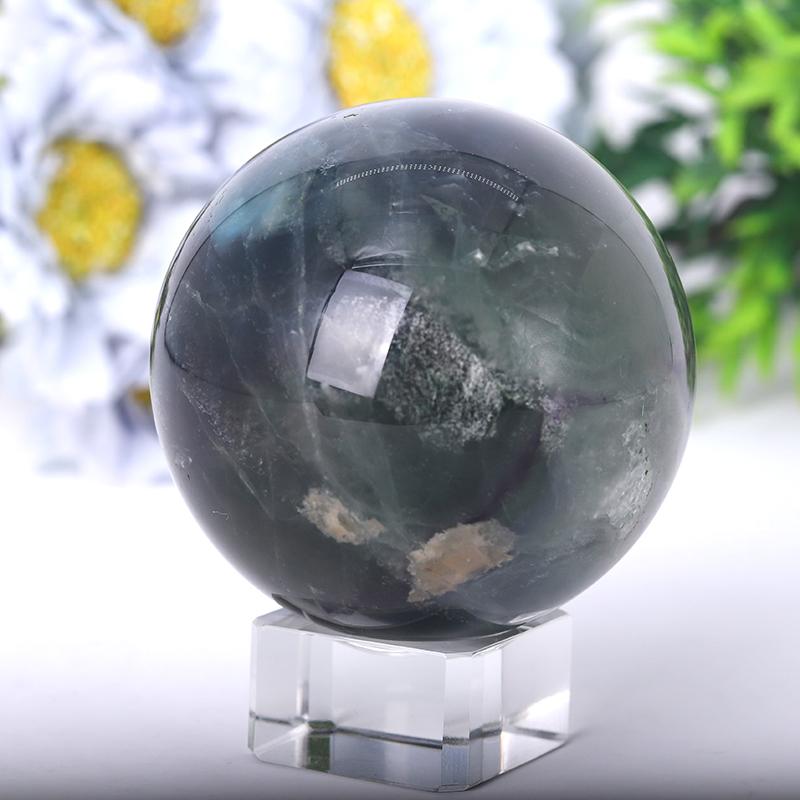 2.0"-4.0" Fluorite Sphere Crystal wholesale suppliers