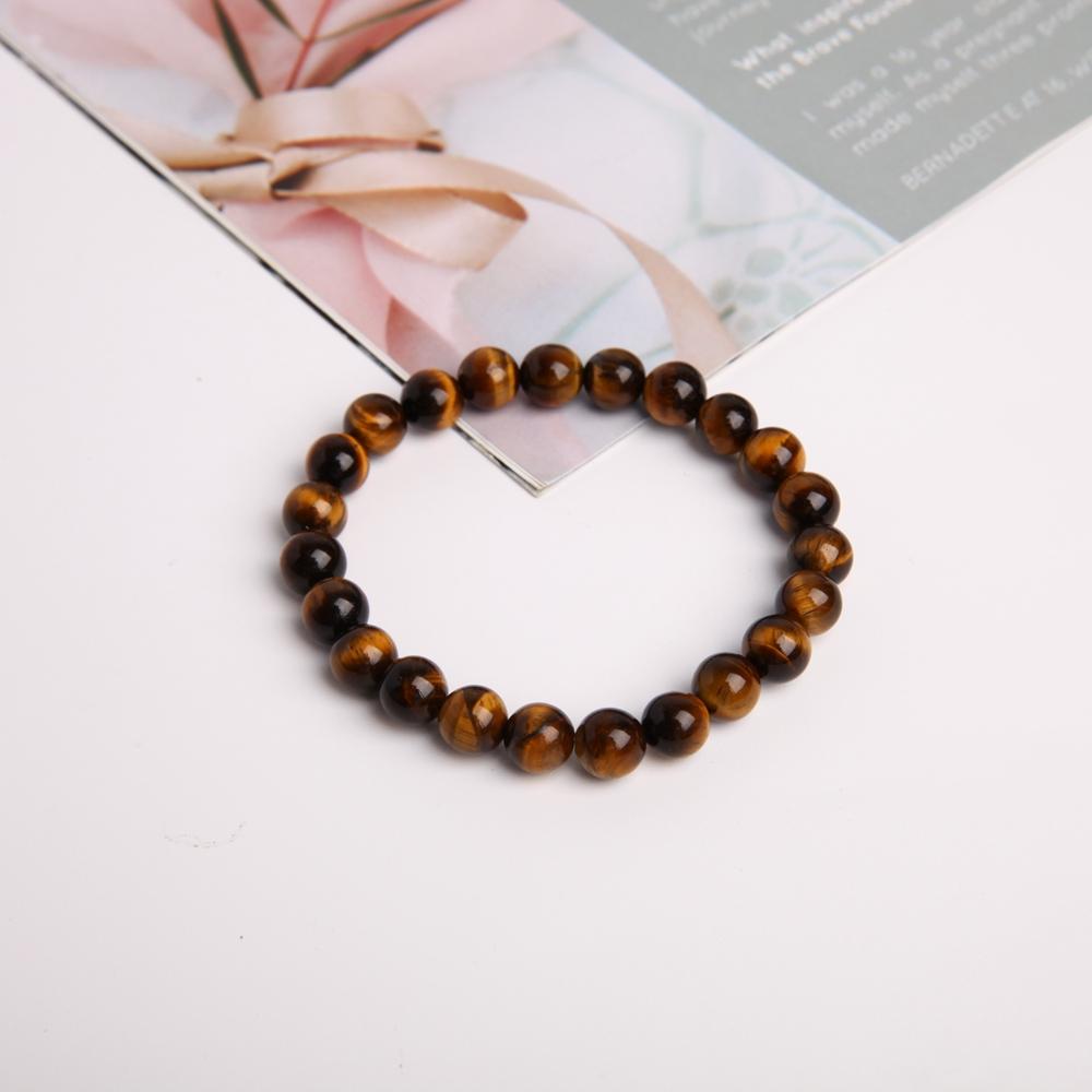 8mm Tiger Eye Crystal Bracelet Crystal wholesale suppliers