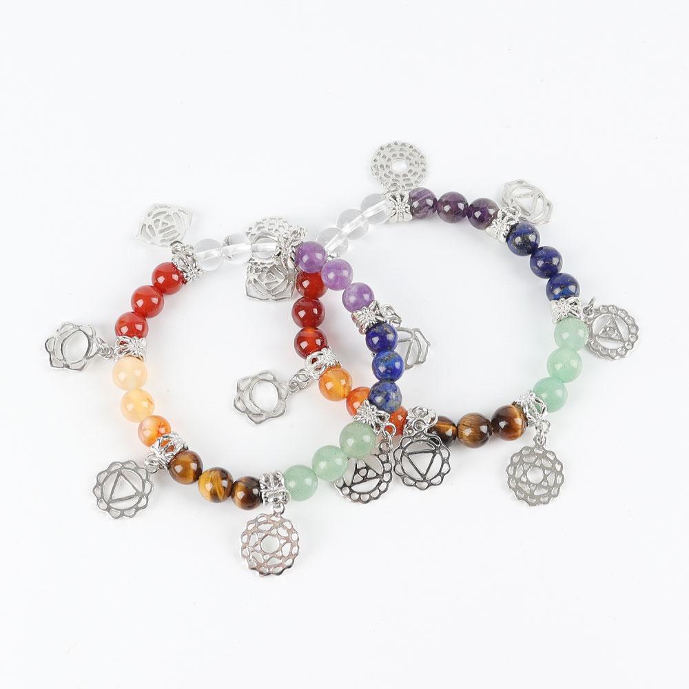 Chakra Bracelet with Ornament Crystal wholesale suppliers