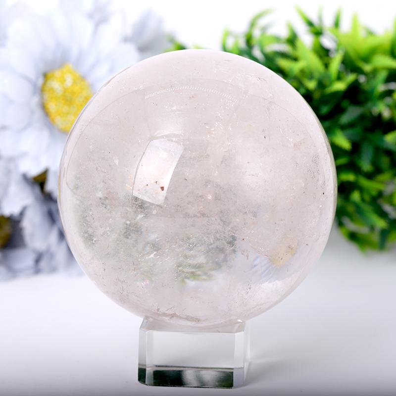 2.5"-4.0" Clear Quartz Sphere Crystal wholesale suppliers