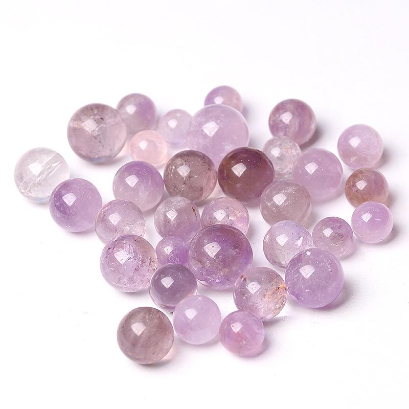 0.25kg 12mm Amethyst Sphere Crystal wholesale suppliers