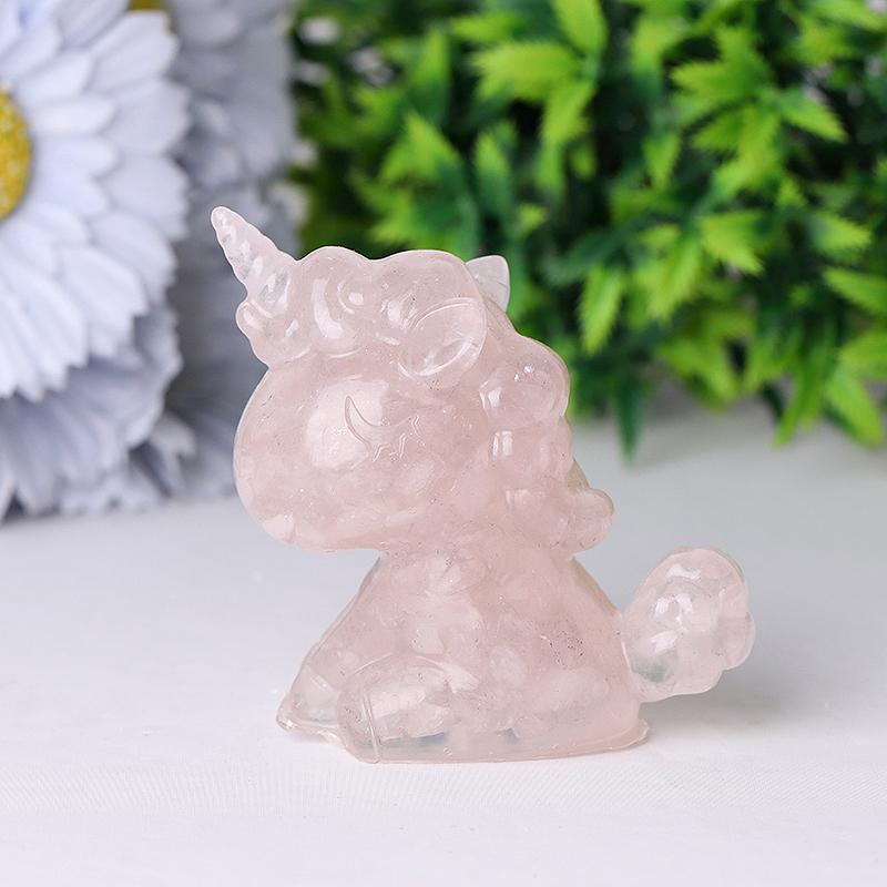 2.5"-3.0" Resin Unicorn Crystal Carvings Crystal wholesale suppliers