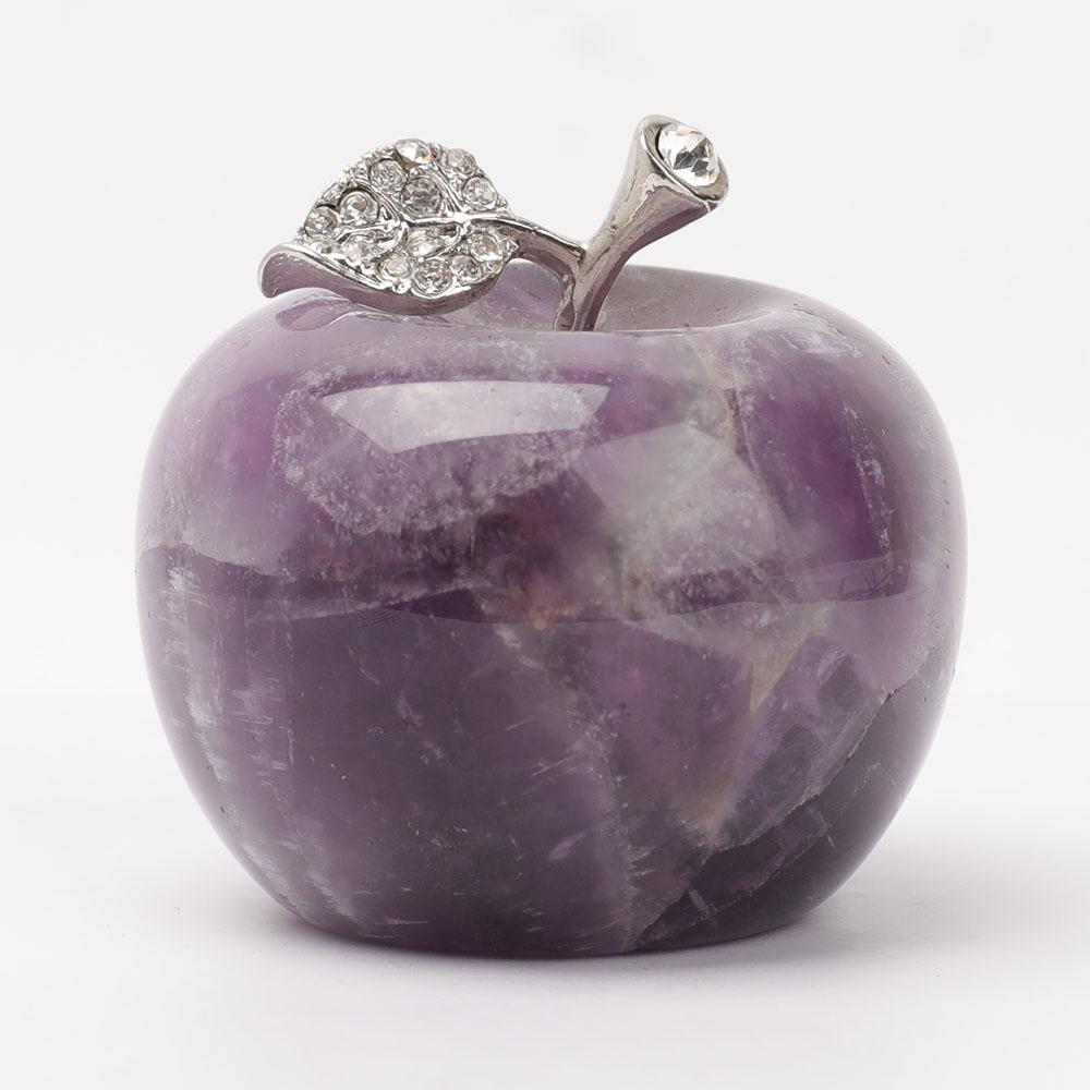 2" Crystal Apple Carvings Crystal wholesale suppliers