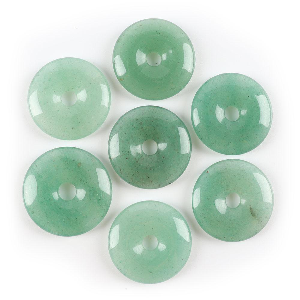 Aventurine Round Crystal Donut Pendant Crystal wholesale suppliers