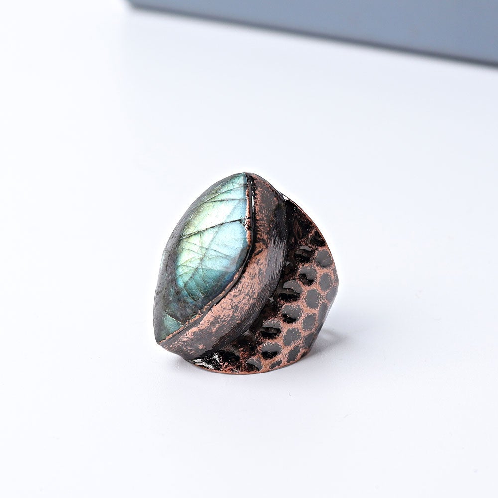 Labradorite Vintage Crystal Ring Crystal wholesale suppliers