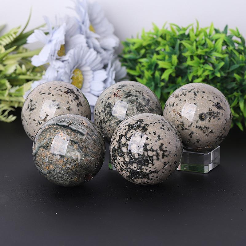 1.5"-4.0" Ocean Jasper Sphere Crystal wholesale suppliers