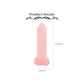 Rose Quartz Tower with Snake Carving Decor Base