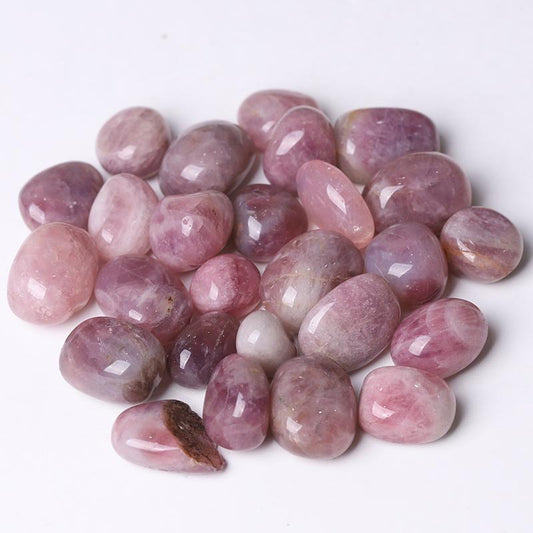 0.1kg 20-30cm Purple Rose Quartz Tumbles Crystal wholesale suppliers