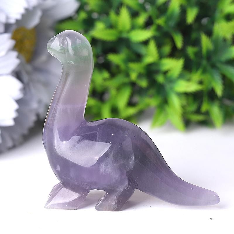 3" Hot Sale Crystal Dinosaurs Carving Natural Crystal Carving for Collection Crystal wholesale suppliers