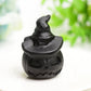 Black Obsidian Carving for Halloween Bulk Wholesale