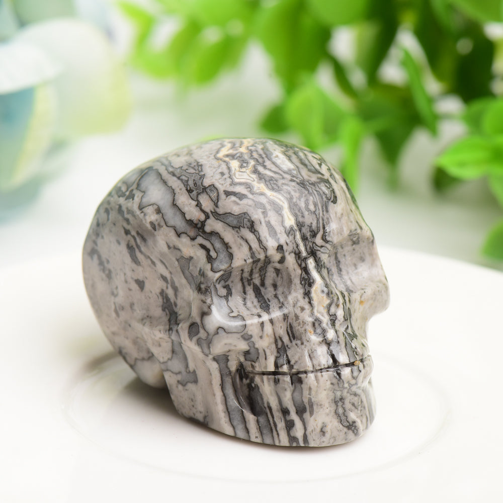 Mixed Crystal Skull Carving for Halloween Bulk Wholesale
