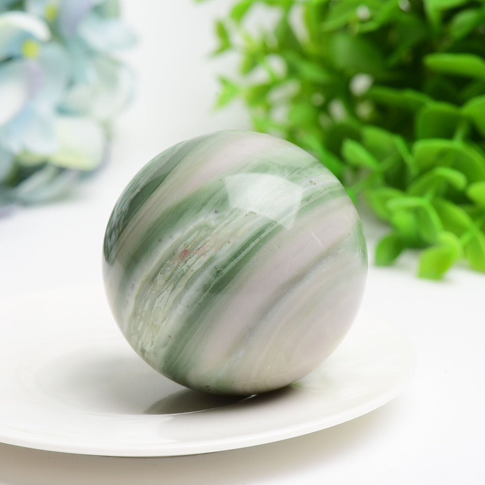 2.3"-2.5" Brizillian Jasper Sphere Bulk Wholesale