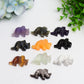 1.6" Mixed Crystal Dinosaur Carving Bulk Wholesale