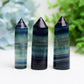 2.5"-3.5" Rainbow Fluorite Crystal Point