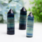 2.5"-3.5" Rainbow Fluorite Crystal Point