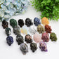 2.0" Mixed Crystal Elephant Animal Crystal Carving