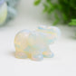 2.0" Mixed Crystal Elephant Animal Crystal Carving