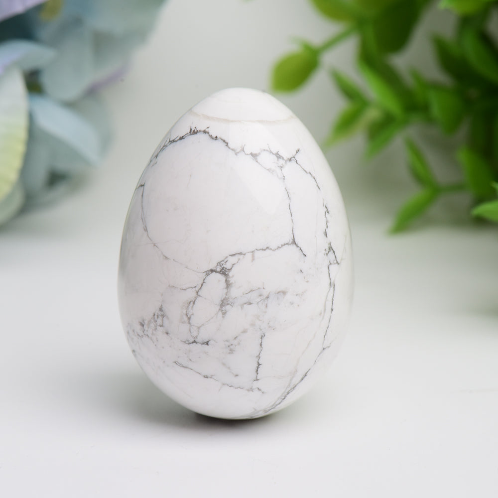 2.0" Mixed Crystal Egg Crystal Carving