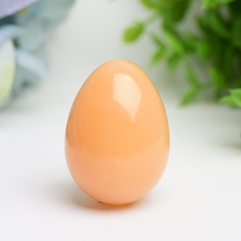 2.0" Mixed Crystal Egg Crystal Carving