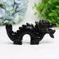 4.7" Dragon Animal Crystal Carving Free Form