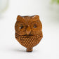 1.3" Yellow Tiger's Eye Owl Crytsal Carving Bulk Wholesale