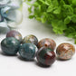 1.2" Ocean Jasper Egg Crystal Carving Bulk Wholesale