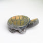 1.6" Labradorite Turtle Animal Crystal Carving