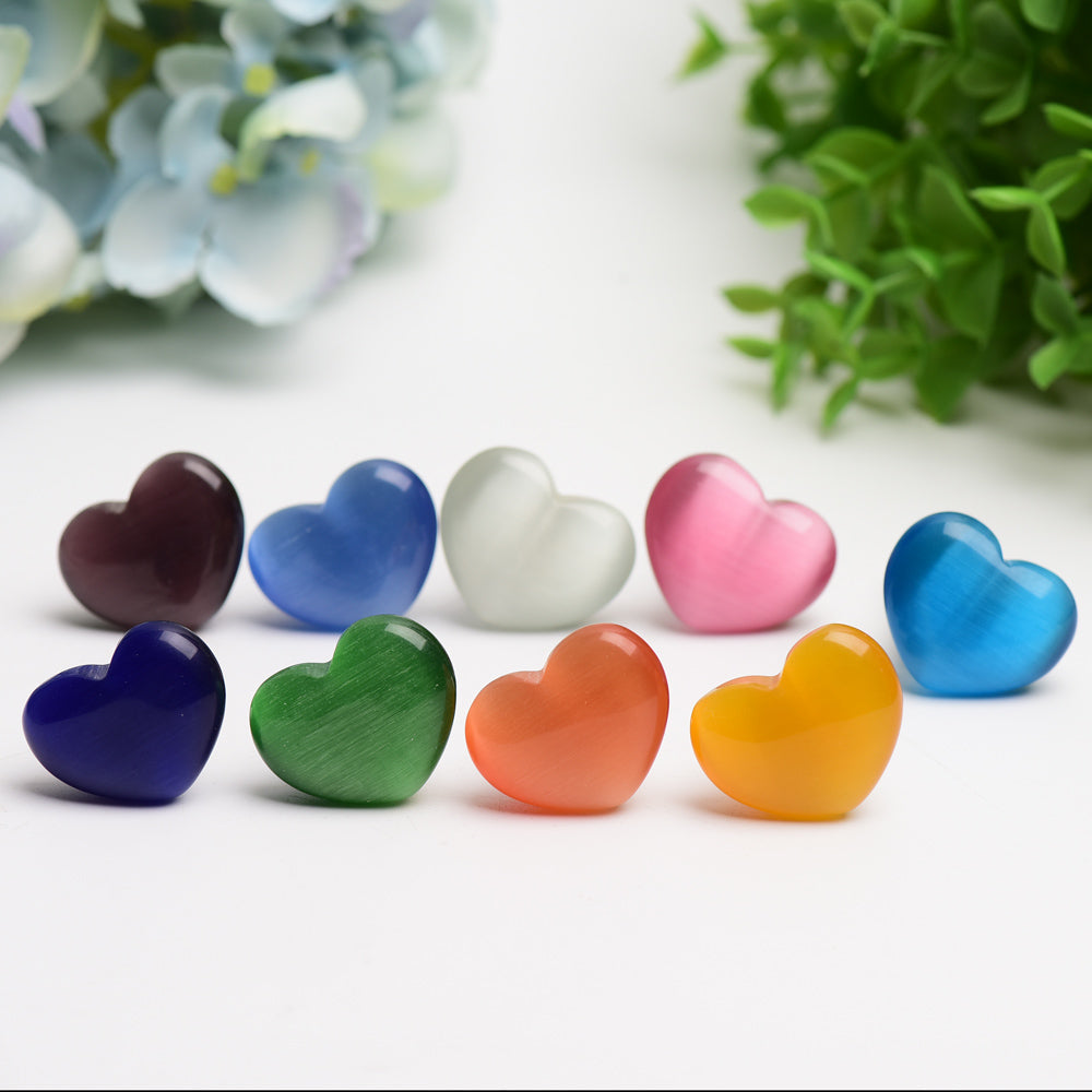 Cat's Eye Heart Shape Car Air Vent Clips for Home Decor Bulk Wholesale