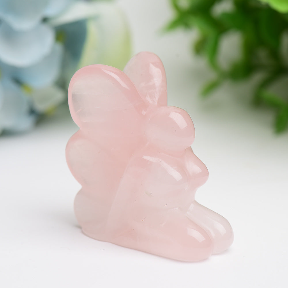 2.0" Mixed Crystal Fairy Crystal Carving
