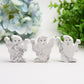 2.0" Howlite Ghost Carving for Halloween Decor Bulk Wholesale