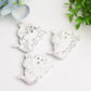 2.0" Howlite Ghost Carving for Halloween Decor Bulk Wholesale