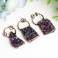 Amethyst Crystal Cluster Pendant Bulk Wholesale