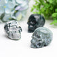 2.0" Moss Agate Crystal Skull Bulk Wholesale