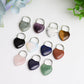 1.2" Mixed Crystal Heart Shape Crystal Pendant Bulk Wholesale