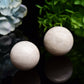 1.2"-2.0" White Moonstone Crystal Sphere Bulk Wholesale