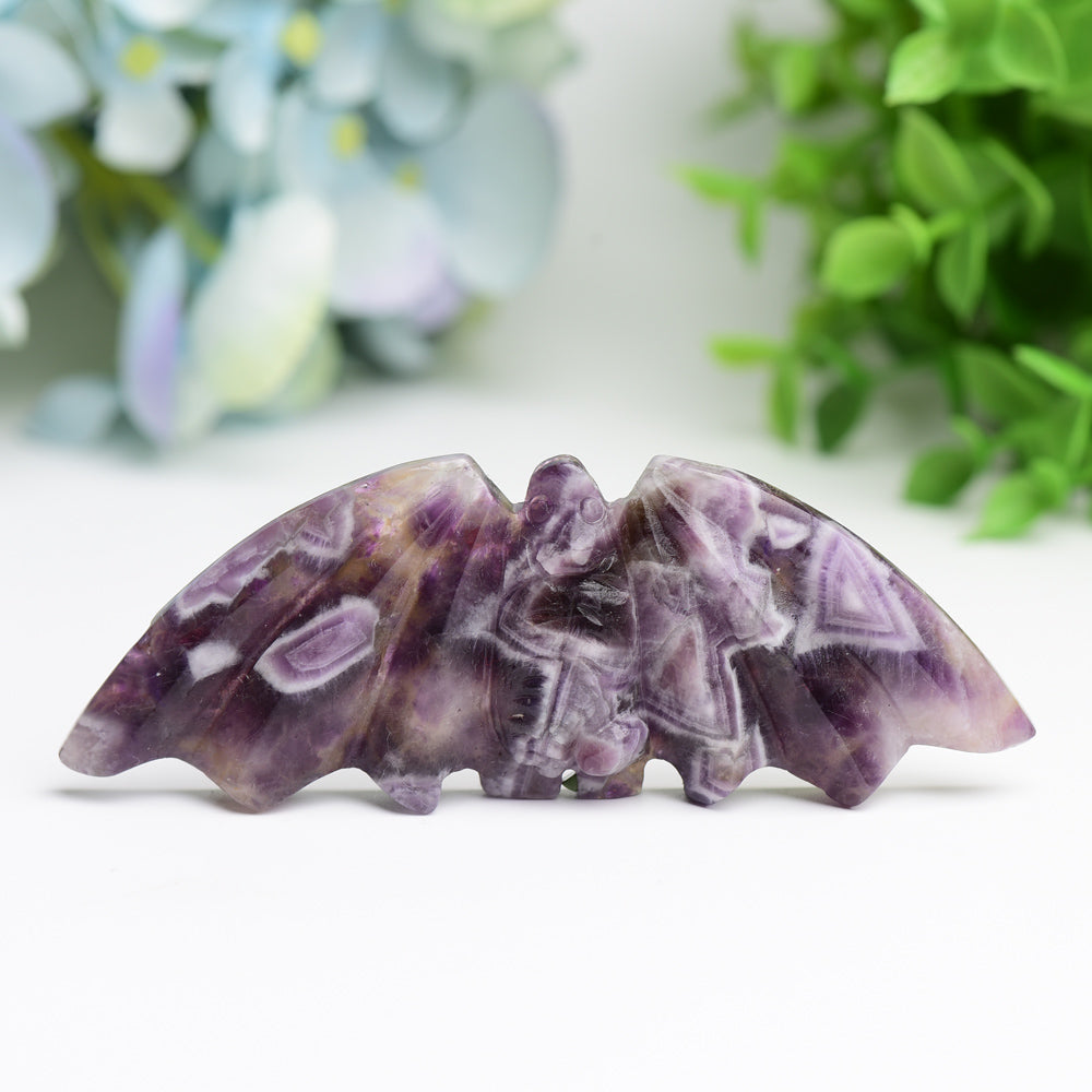 4.1" Mixed Crystal Bat Crystal Carving Bulk Wholesale