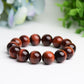16mm Red Tiger's Eye Bracelet Bulk Wholesale