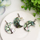 Aura Shell Moon Shape Pendant Bulk Wholesale