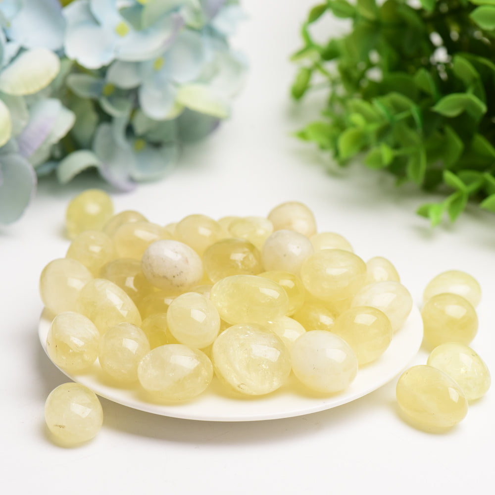 20-30mm Citrine Crystal Tumbles Bulk Wholesale